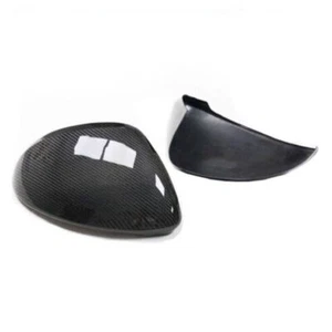 Dry Carbon Fiber Car Side Mirror Cover 2PCS For Porsche Cayenne 2018-2022 - Foto 1 di 2