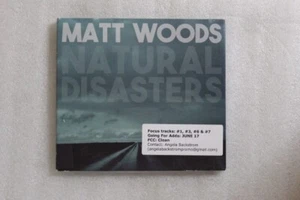 Matt Woods Natural Disasters CD Folk, World, & Country - Picture 1 of 3