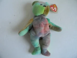 TY "GARCIA" BEANIE BABY- MISPRINTED SWING TAG AND TUSH TAG - Picture 1 of 7