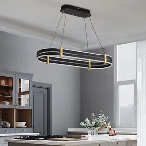 LED Pendelleuchte Dimmbar Esstisch Hängelampe Mit Strahler Esszimmerlampe 56W - Bild 1 von 13