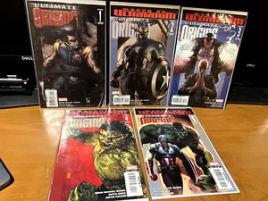 Ultimate Origins 1-5 Marvel Variant Comic Set komplett Bendis Guice 2008 NM - Bild 1 von 8
