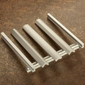 SO-TECH® Griffleiste BA 192 mm Alu eloxiert EV1 Möbelgriff Schrankgriff Türgriff - Bild 1 von 7