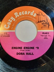 Dora Hall : Engine Engine #9/Roger Miller -King of the Road VG+ F271 - Picture 1 of 2