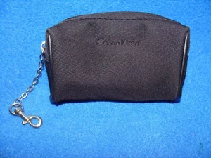 Calvin Klein Women's Small Detachable Canvas Wallet Coin Purse Used - Picture 1 of 12