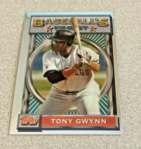1993 Topps Finest Baseball's Finest #77 Tony Gwynn Padres