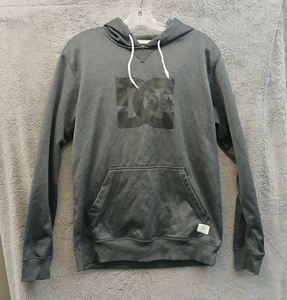 DC SHOES STAR LOGO PREMIUM HOODIE Gray Size Medium - Picture 1 of 6