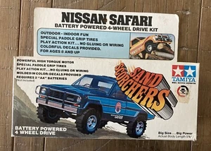 Tamiya Sand Scorchers Nissan Safari 4 Wheel Drive Kit Sealed Contents Complete - Picture 1 of 12