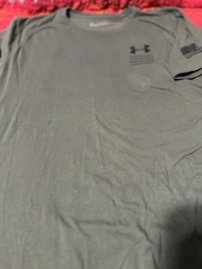 UNDER ARMOUR MEN'S ALL SEASONS TACTICAL TEE SHIRT SZ 2XL - Picture 1 of 3
