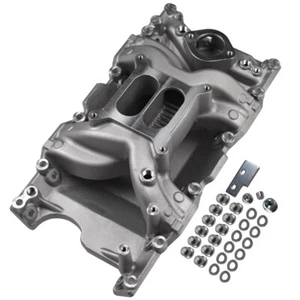 Intake Manifold for 1967-2003 Small Block Chrysler Mopar V8 318 340 360 - Picture 1 of 13