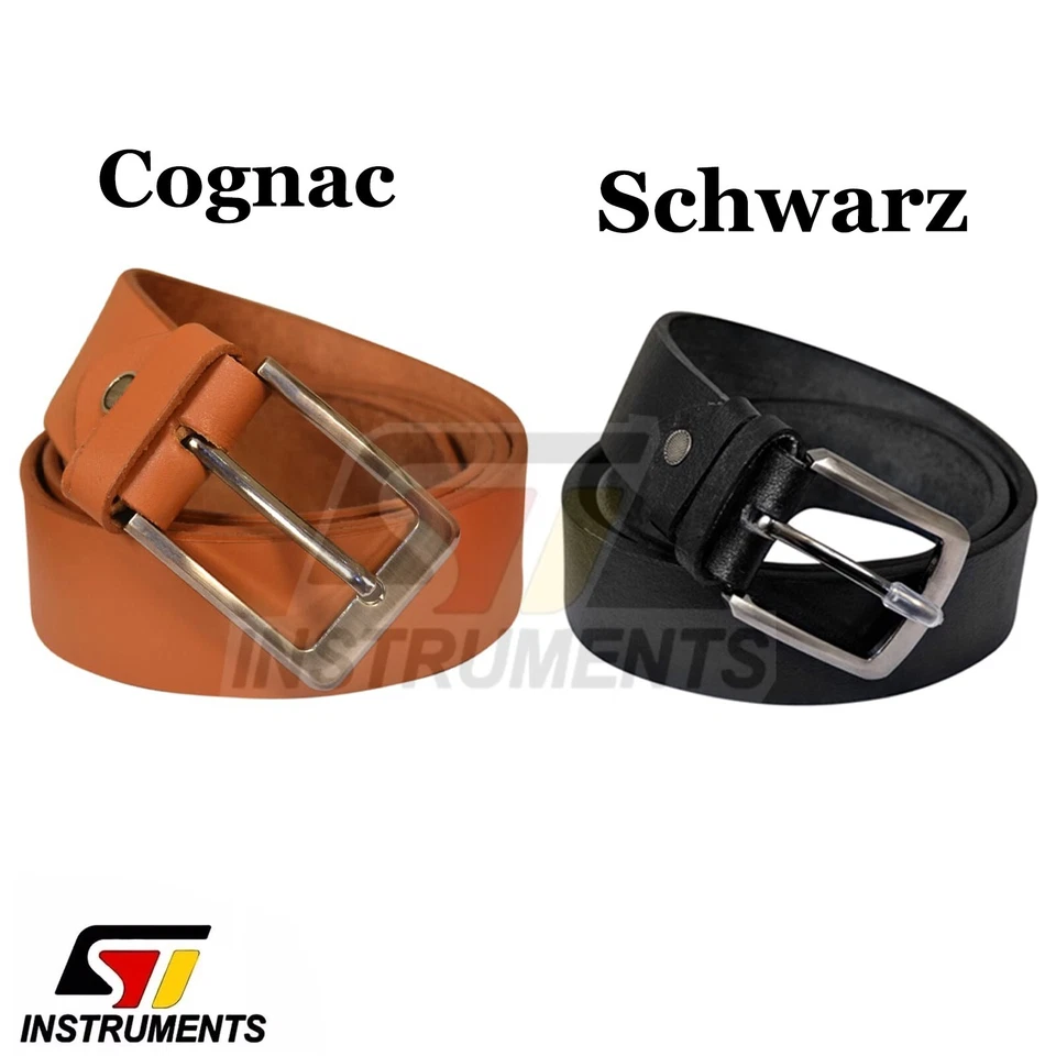 SLITE TECH INSTRUMENTS 100 % Echt Leder JeansGürtel Herren Damen Ledergürtel Arbeitsgürtel 4 CM