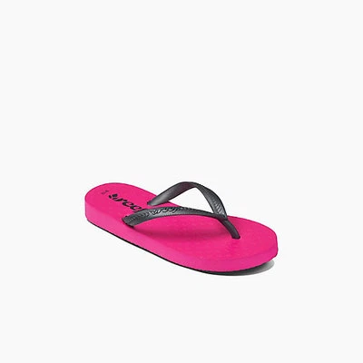 Сандалии-шлепанцы Kids Reef Little Chakras 5006 фиолетово-черные 100% подлинные новые - Изображение 1 из 4