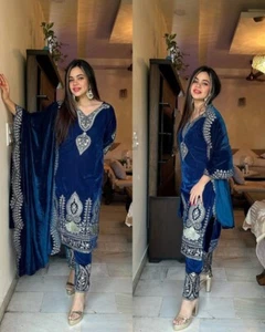 Vestido Salwar Kameez listo para Bollywood para fiestas y bodas - Nuevo diseño indio - Imagen 1 de 15