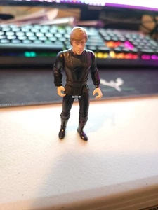 Vintage 1998 Kenner Star Wars Luke Skywalker (Black Suit) Action Figure 4” - Picture 1 of 6