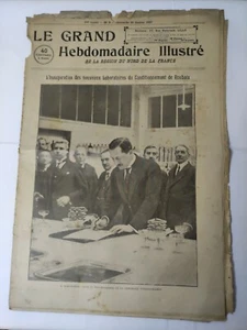 N262 le Grand Weekly gezeigt 16 Januar 1927 Einweihung Labor Roubaix - Bild 1 von 4