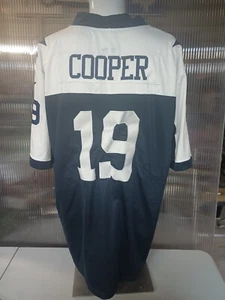 Nike On Field Dallas Cowboys Amari Cooper Jersey Mens 2XL Blue Stitched Logo - Bild 1 von 10