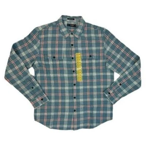 NWT M Lucky Brand Men's Button-Down Woven Long Sleeve Flannel Shirt 10000000080 - Picture 1 of 1
