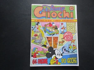 GIOCHI DISNEY N. 12 IL MENSILE DI QUIZ-VARIETA'-ENIGMISTICA ED. MONDADORI 1984 - Imagen 1 de 17