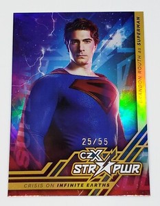 2022 CZX Crisis on Infinite Earths STR PWR Gold S013 Brandon Routh as Superman 