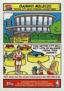 Cómics de Bazooka #16 2003-04 Darko Milicic - Imagen 1 de 2