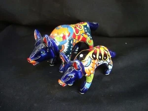 2 Talavera messicana, Alebrije, arte di Garcia, decorazione parete - Foto 1 di 5