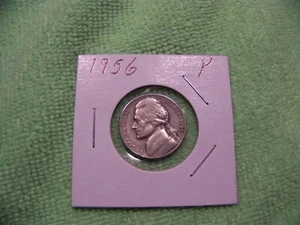 1956-P Philadelphia Mint Jefferson Nickel - Bild 1 von 3
