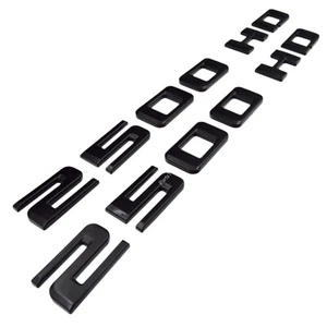 2X PartsTo Red 2500 HD 2500HD Emblem Nameplate for Chevrolet Chevy Silverado ... - Picture 1 of 3