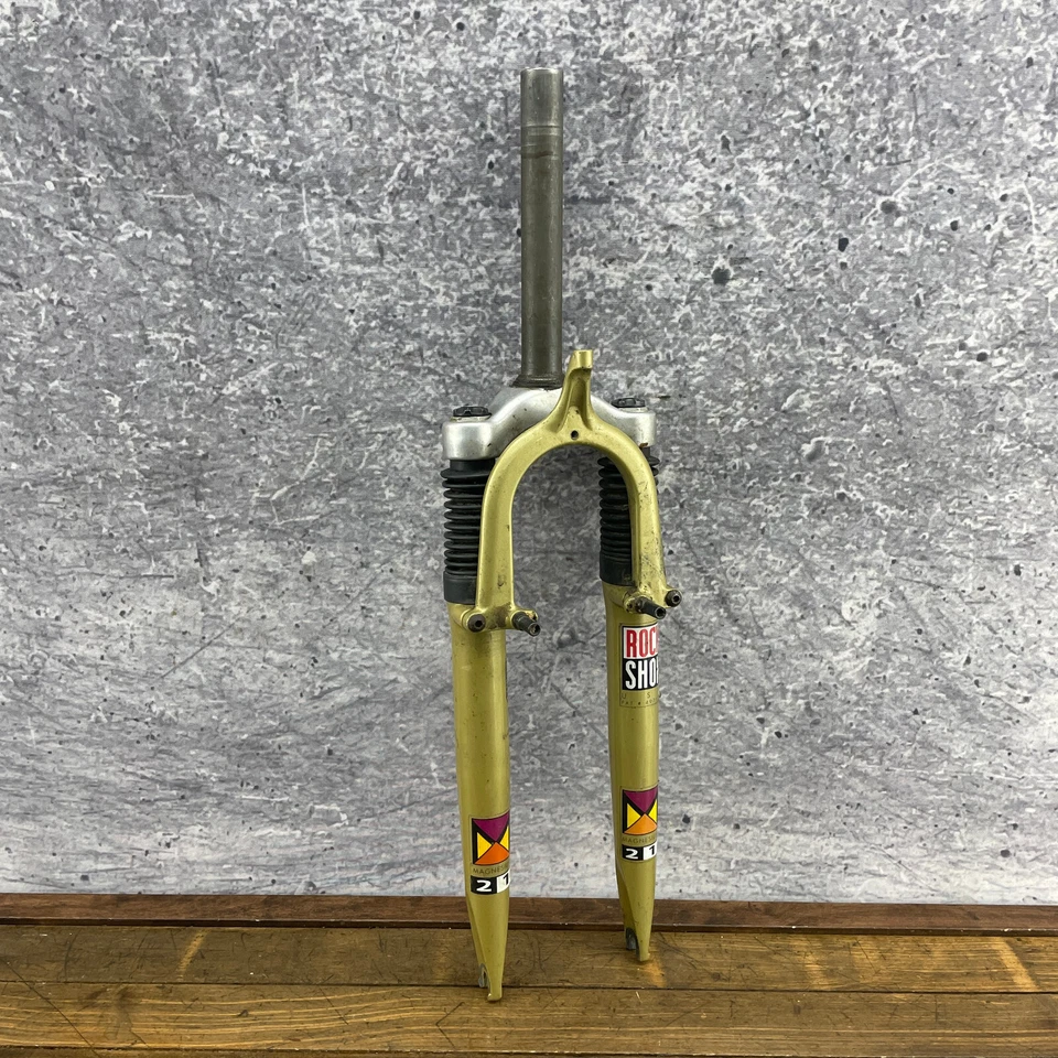 Vintage Rock Shox Mag21 Fork 1 in Threadless 26 in 7 in Steerer 26" Mag 21 - Image 1 of 4