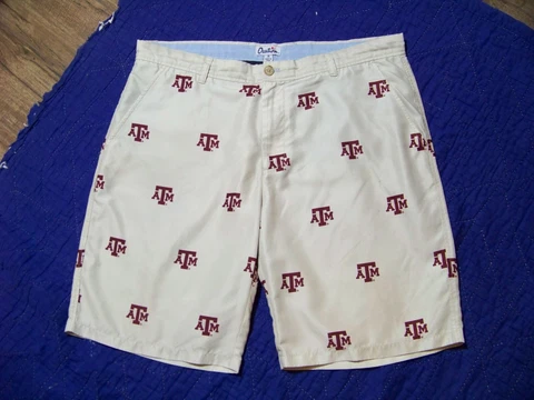 Men's Ovation Texas A & M Shorts - Size 38 Cover