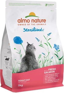 Sterilised, Crocchette per Gatti Adulti Con Salmone Fresco - Sacco Da 2 Kg - Foto 1 di 12
