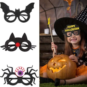 Cartoon Plastic Glasses 2PC Party Decoration Halloween Props Glasses Photo Prop - Picture 1 of 56