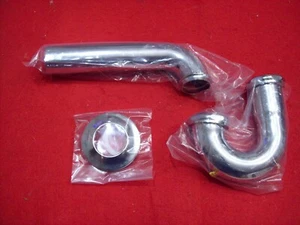 DuraPro 162105 1-1/2" P-Trap 17 Gauge HEAVY Brass CHROME Finish - Picture 1 of 1