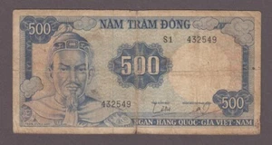 Vietnam del Sur 500 Dong P-23 ND 1966 - Imagen 1 de 2