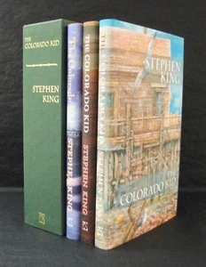 COLORADO KID Stephen King 3 BOOK SIGNED LTD MATCHING # SLIPCASED 1st ED SET - Picture 1 of 11