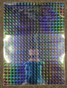 Holographic 27"x20" Sheet Poster 1" PRISM Peel & Stick - Picture 1 of 7