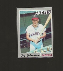 1970 TOPPS JAY JOHNSTONE #485 EX-EX+ MID-HIGHER GRADE