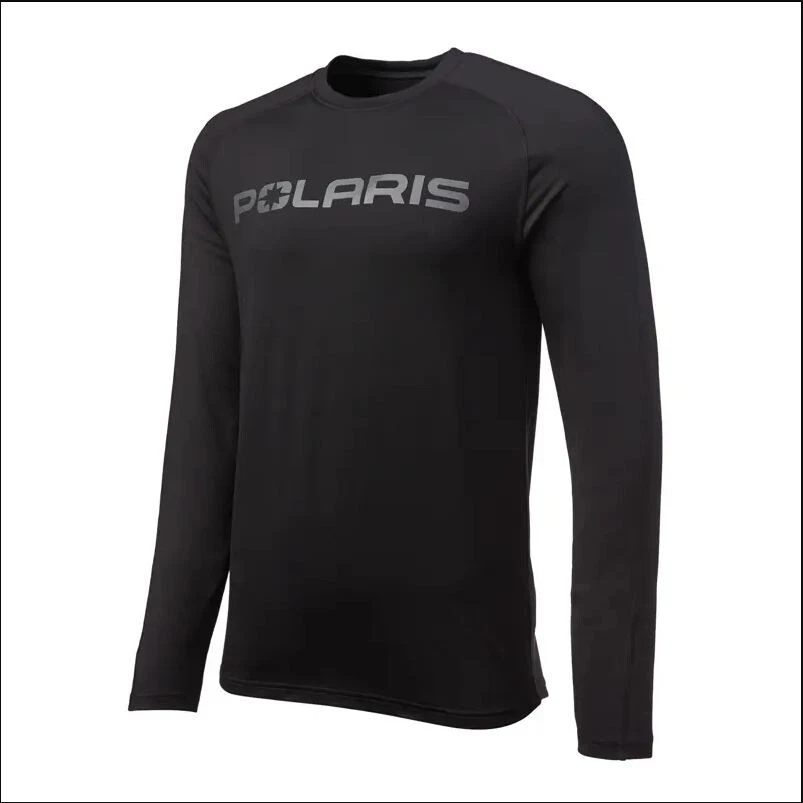 Polaris Men's Midweight Base Layer Top Black 2861451 - Image 1 of 2