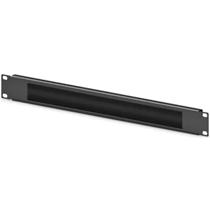 19" passage de câble insert brosse barre de brosse 1U pour armoire à serveurs 19 pouces - Photo 1/8