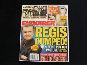 NATIONAL ENQUIRER magazine 2005 03 07 Regis Philbin Chelsea Clinton Aaron Carter - Bild 1 von 2
