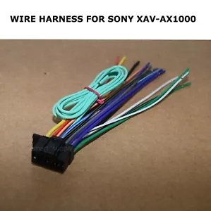 NEW WIRE HARNESS FOR SONY XAV-AX1000 XAVAX1000 FREE FAST SHIPPING - Picture 1 of 1
