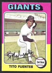1975 TOPPS MINI #425 Tito Fuentes SAN FRANCISCO GIANTS EX-MINT A - Picture 1 of 2