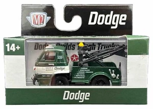 M2 Machines 2024 Dodge Series Green 1966 Dodge L600 Tow Truck VHTF! - Picture 1 of 8