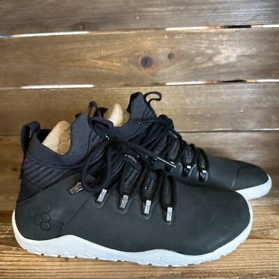 Nuevas botas al tobillo Vivo Barefoot Magna negras de cuero nobuck para mujer talla 36 EE. UU. 5 M Foto 1 de 4