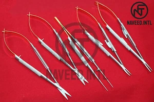 Set di 5 pezzi micro strumenti di chirurgia della mano e chirurgia plastica, acciaio tedesco - Foto 1 di 1