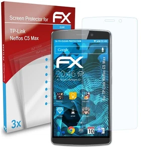 atFoliX 3x Película Protectora para TP-Link Neffos C5 Max transparente - Imagen 1 de 9