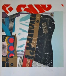 Max Papart - Lithografie Originell Unterzeichnet - Espace Musical - Picture 1 of 1
