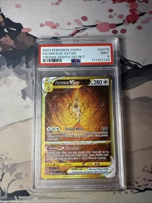 Arceus VSTAR (Secret) GG70/GG70 Crown Zenith: Galarian Gallery Holo - Image 1 of 2
