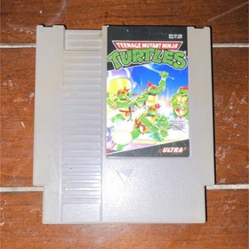 Ultra Games Teenage Mutant Ninja Turtles Nintendo NES NTSC-U/C Cartridge
