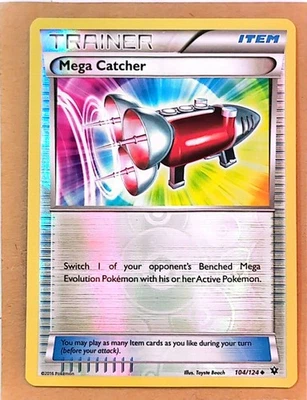 Mega Catcher | 104/124 Uncommon Reverse Holo | XY: Fates Collide | LP - Image 1 of 2
