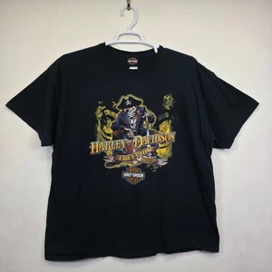 Camisa Harley Davidson Y2K Para Hombres 2XL Freeport Bahamas Barbas Negras Venganza De Colección - Imagen 1 de 10