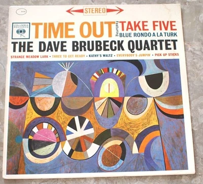 The Dave Brubeck Quartet Time Out 1959 LP Vinyl NM- Nice PC 8192 Cool Jazz - Image 1 of 4
